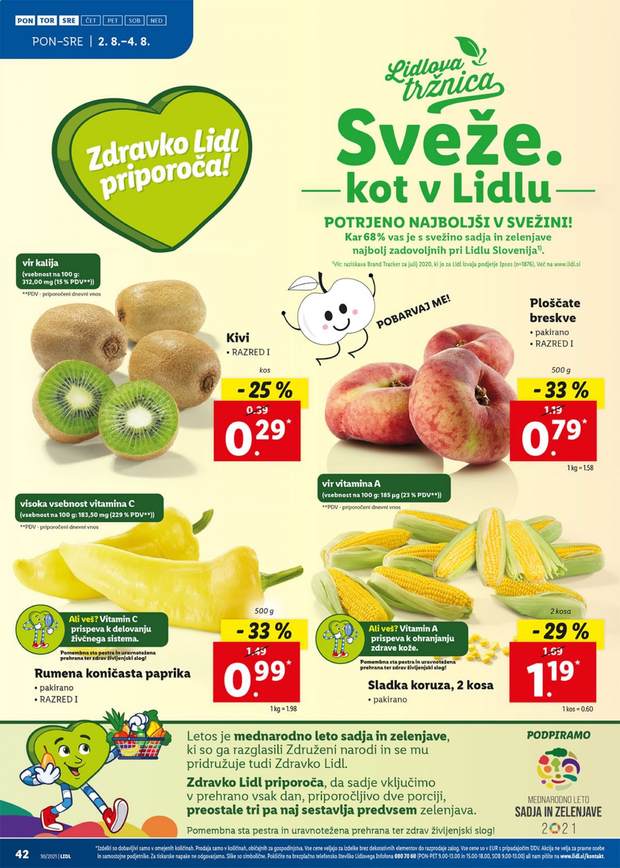 Lidl katalog - 29.7.2021 - 8.8.2021. Stran 42