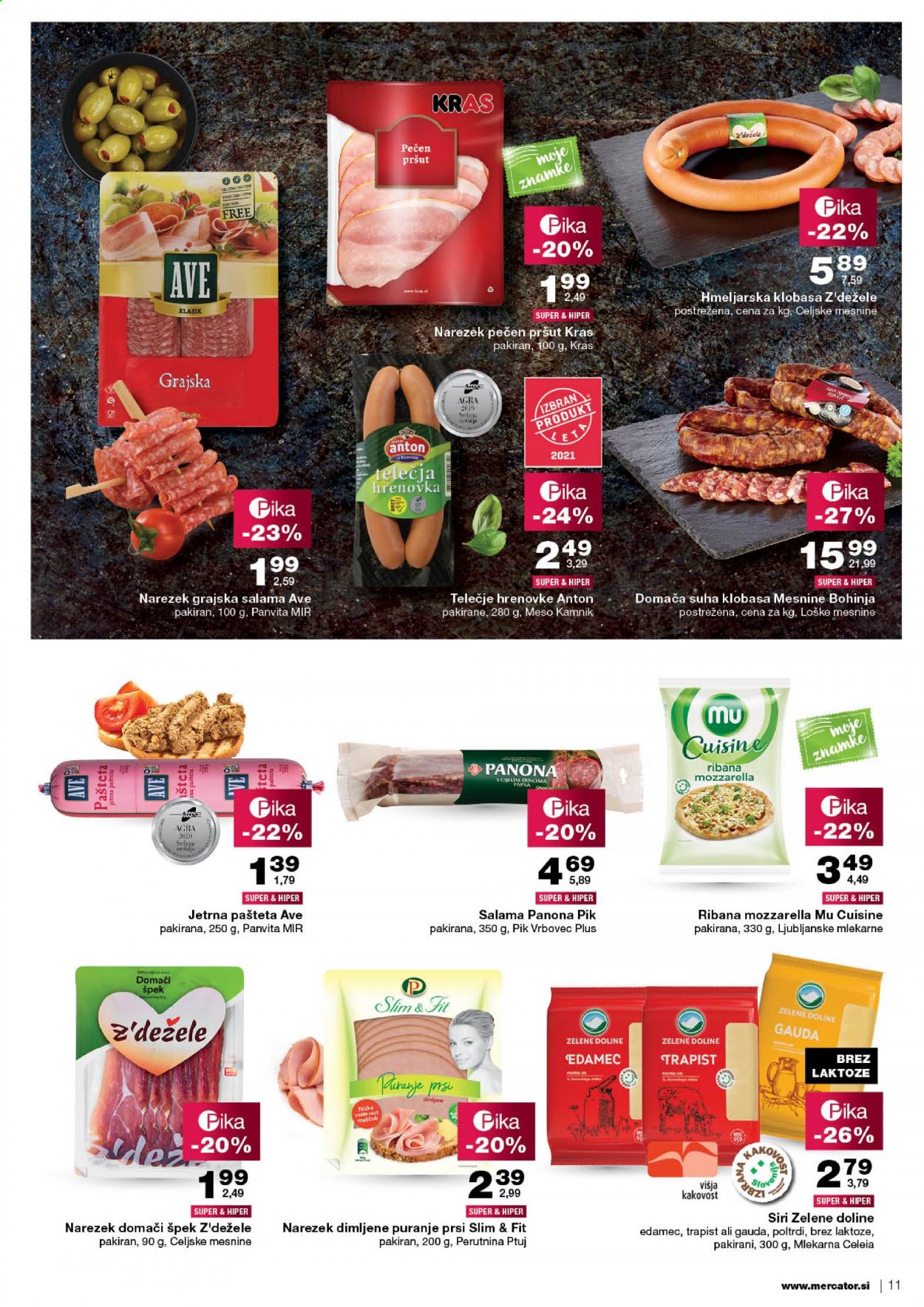 Mercator katalog - 29.7.2021 - 4.8.2021. Stran 11