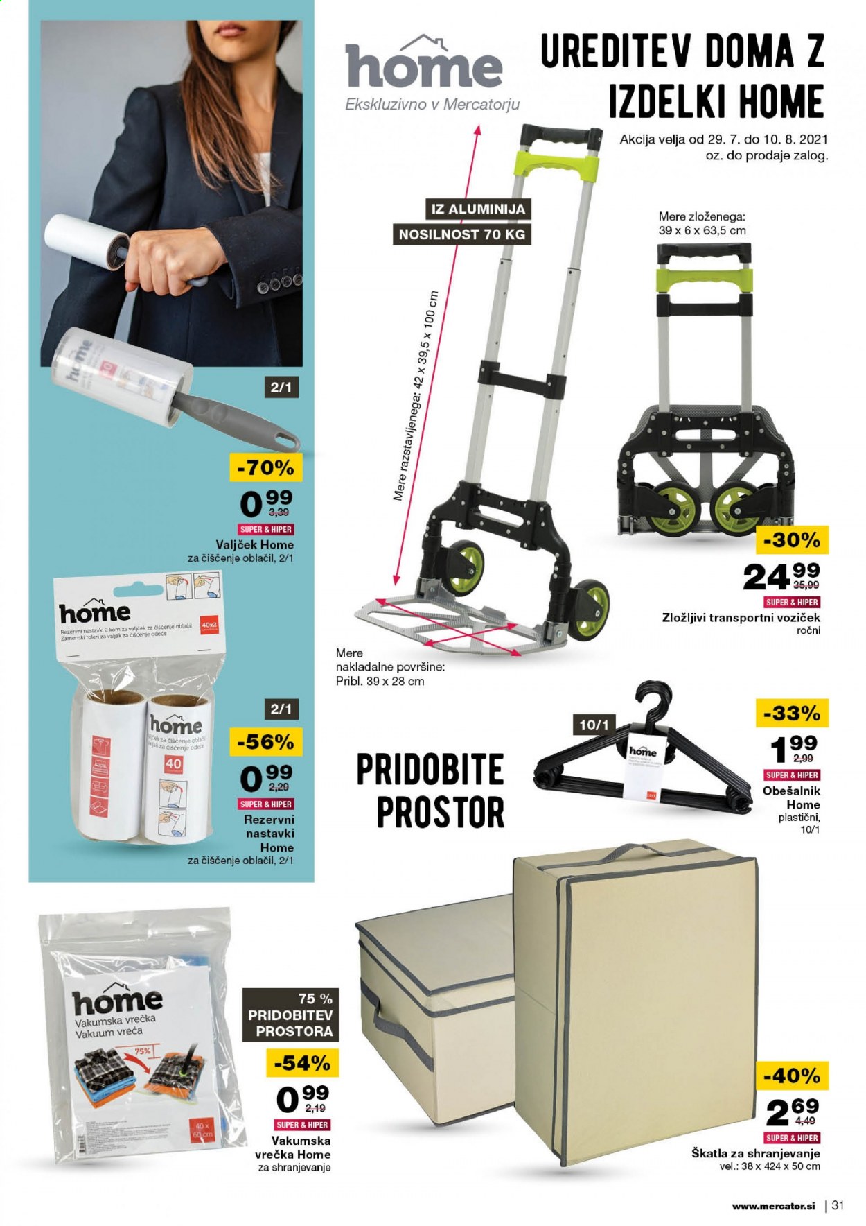 Mercator katalog - 29.7.2021 - 4.8.2021. Stran 31