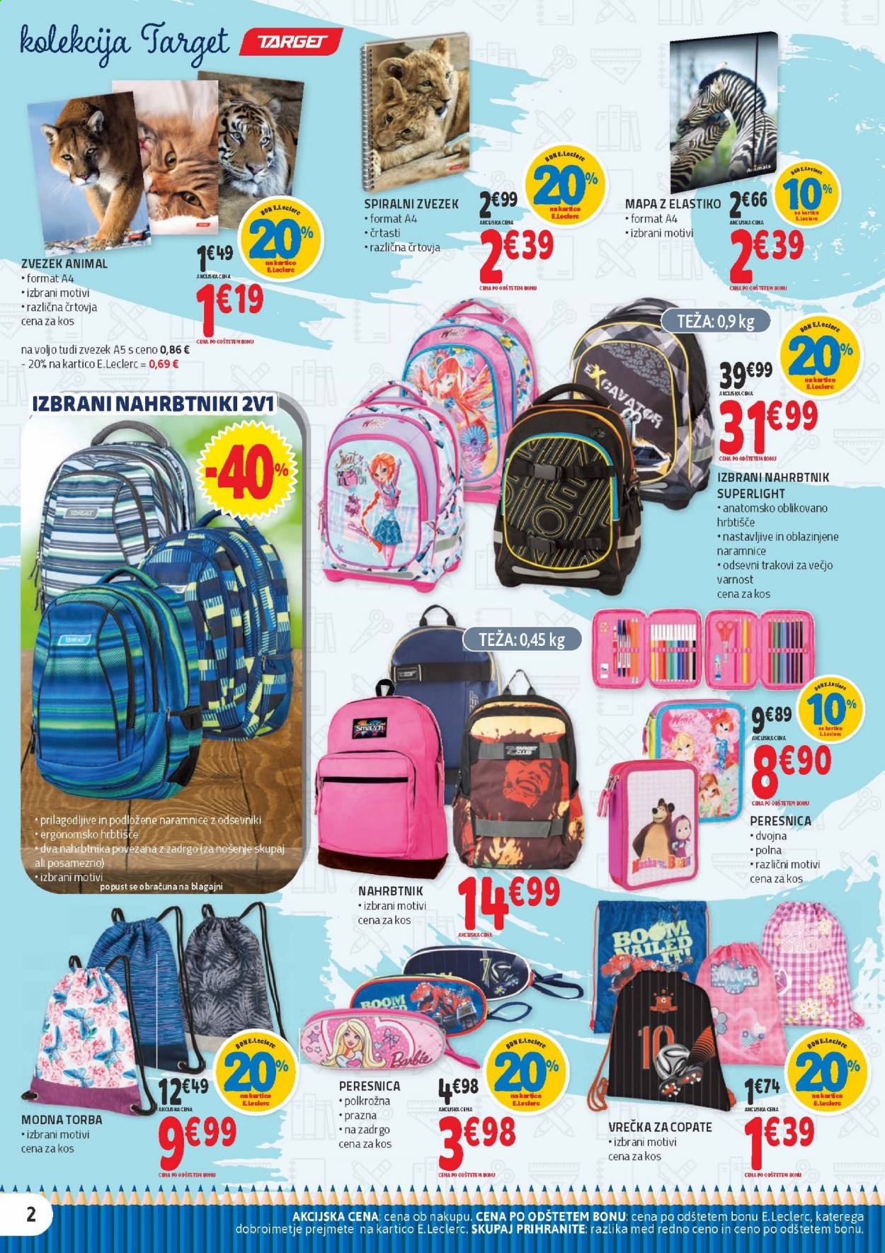 E.Leclerc katalog - 28.7.2021 - 7.8.2021. Stran 2