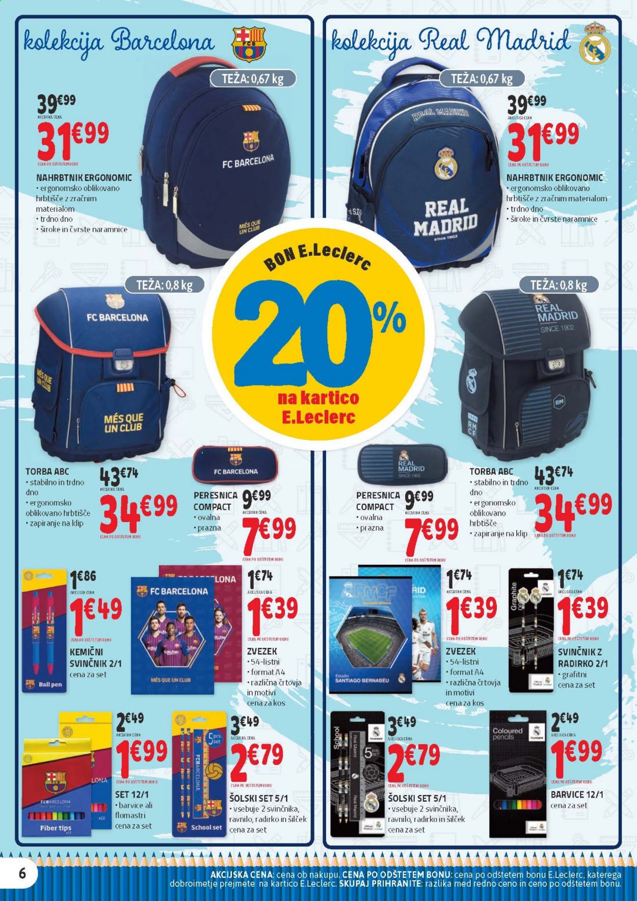 E.Leclerc katalog - 28.7.2021 - 7.8.2021. Stran 6