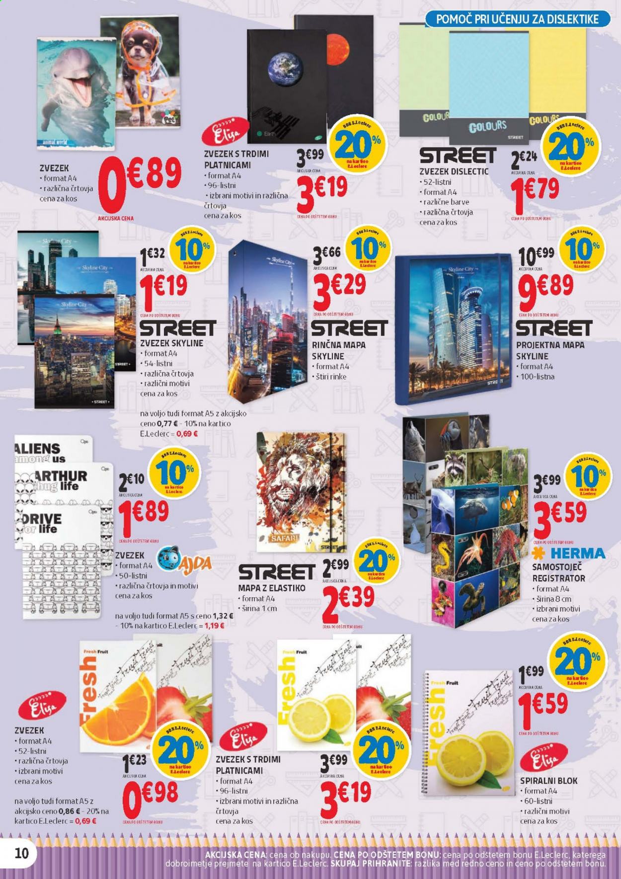 E.Leclerc katalog - 28.7.2021 - 7.8.2021. Stran 10