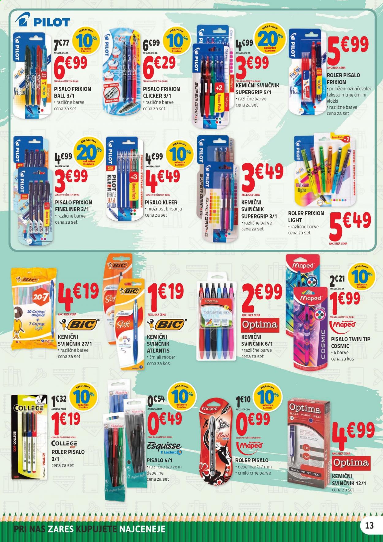 E.Leclerc katalog - 28.7.2021 - 7.8.2021. Stran 13