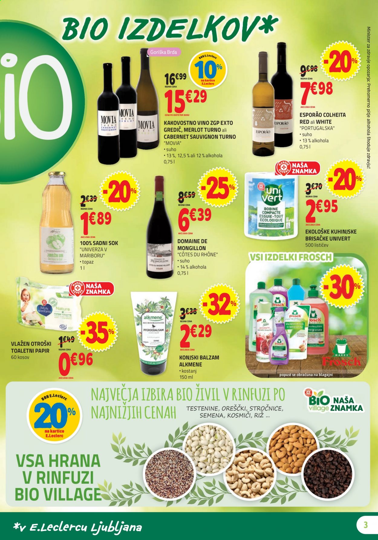 E.Leclerc katalog - 28.7.2021 - 7.8.2021. Stran 3