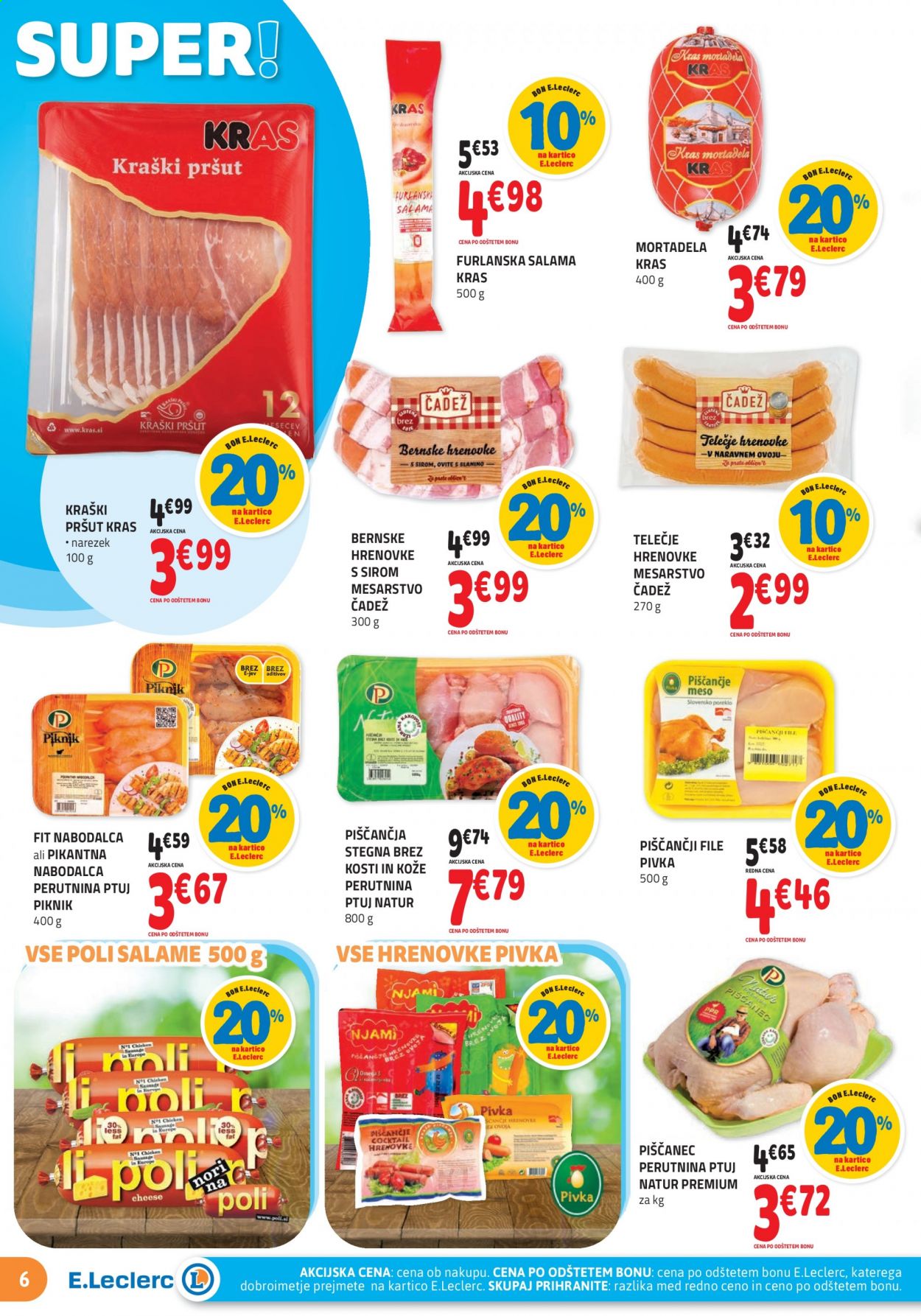 E.Leclerc katalog - 28.7.2021 - 7.8.2021. Stran 6