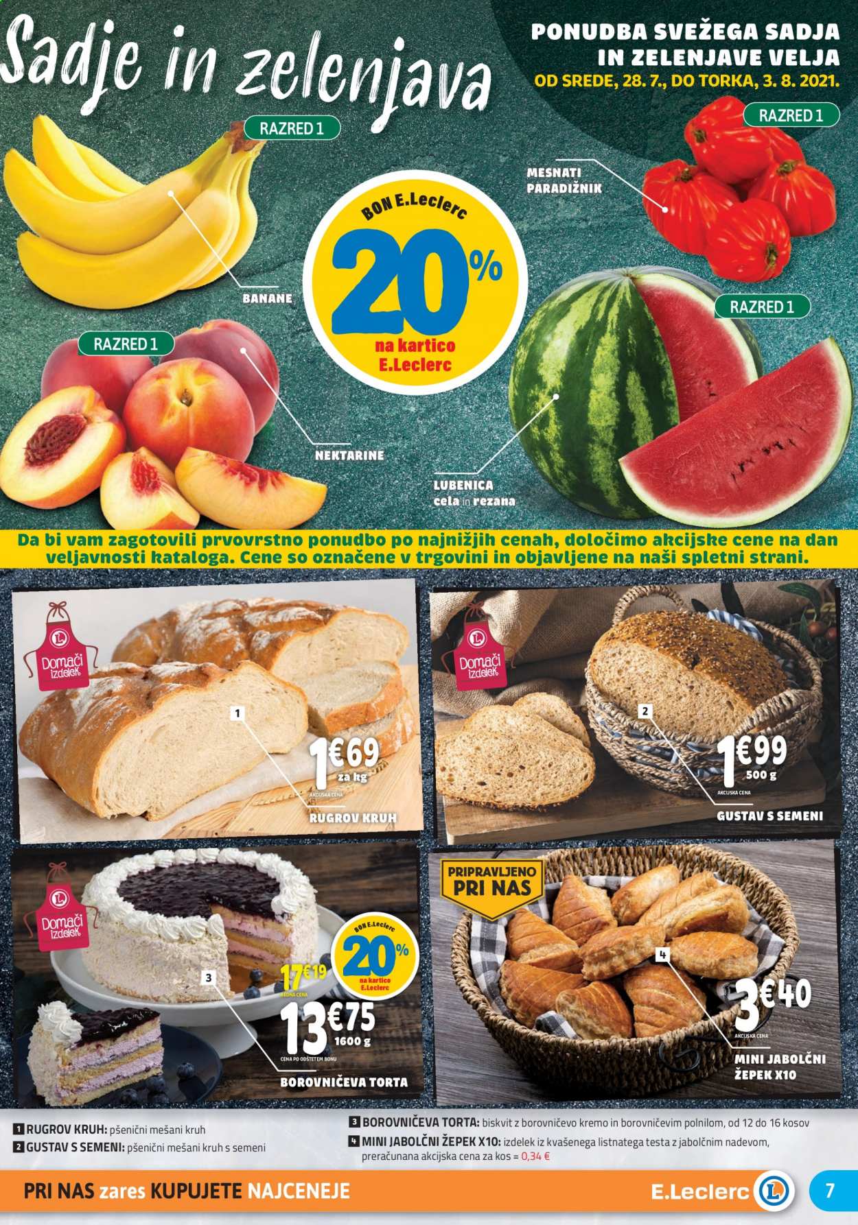 E.Leclerc katalog - 28.7.2021 - 7.8.2021. Stran 7