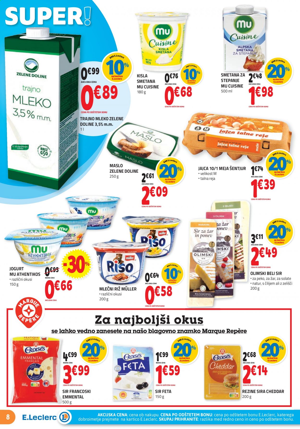 E.Leclerc katalog - 28.7.2021 - 7.8.2021. Stran 8