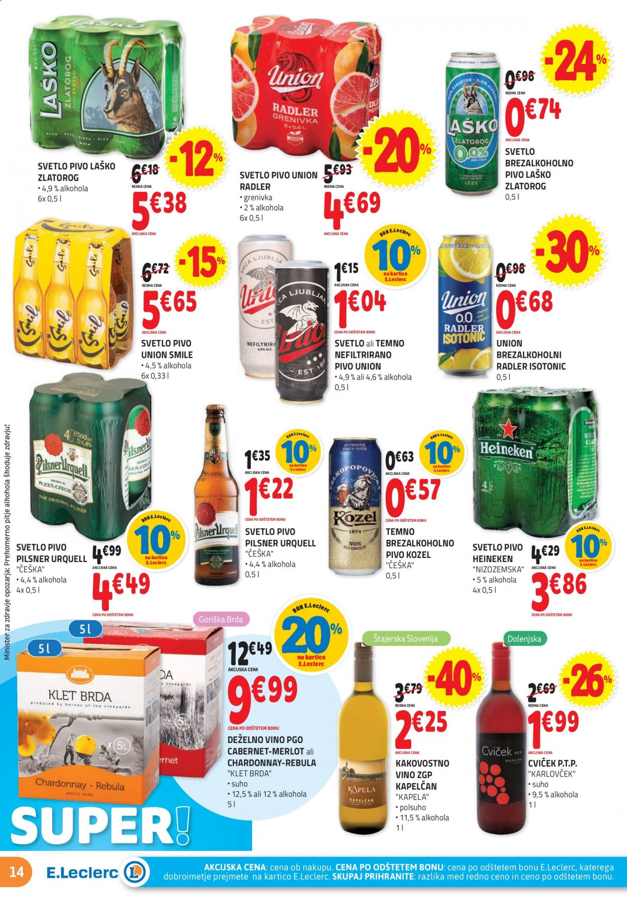 E.Leclerc katalog - 28.7.2021 - 7.8.2021. Stran 14