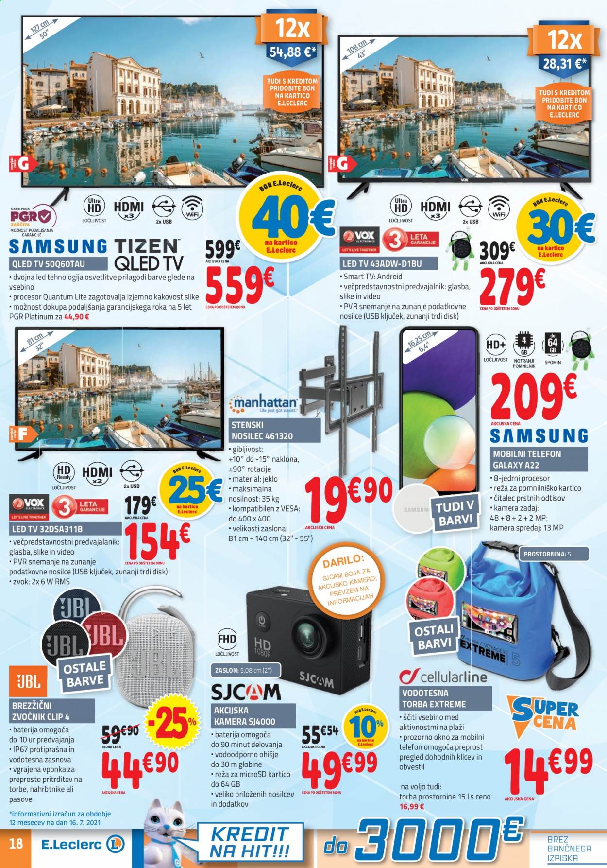E.Leclerc katalog - 28.7.2021 - 7.8.2021. Stran 18