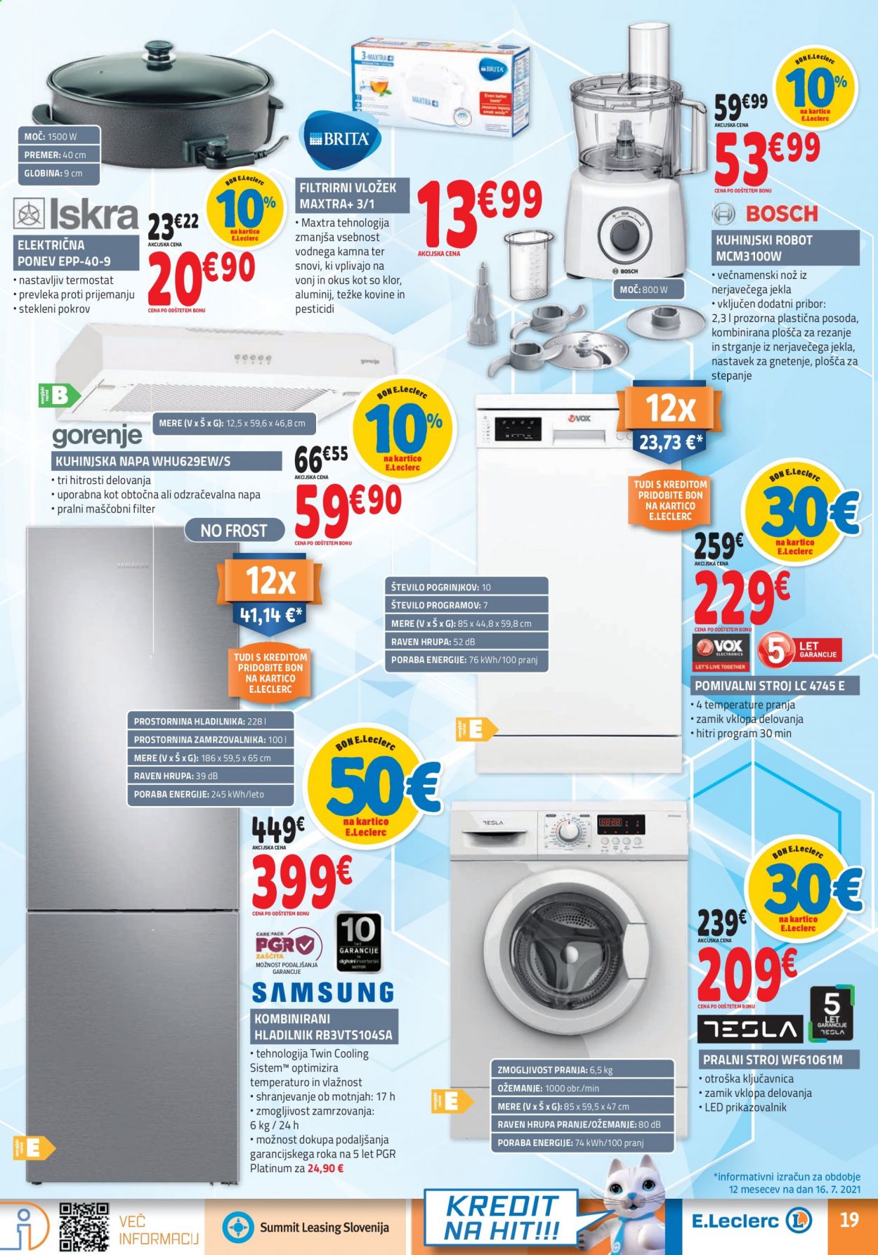 E.Leclerc katalog - 28.7.2021 - 7.8.2021. Stran 19