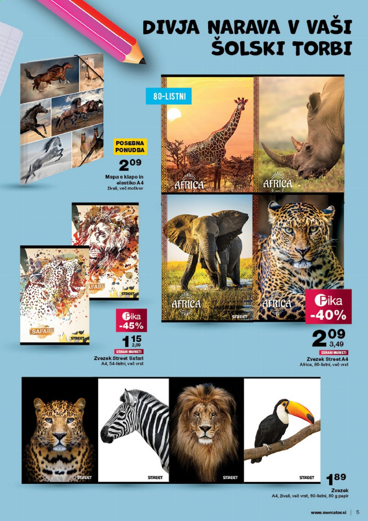 Mercator katalog - 28.7.2021 - 25.8.2021. Stran 5