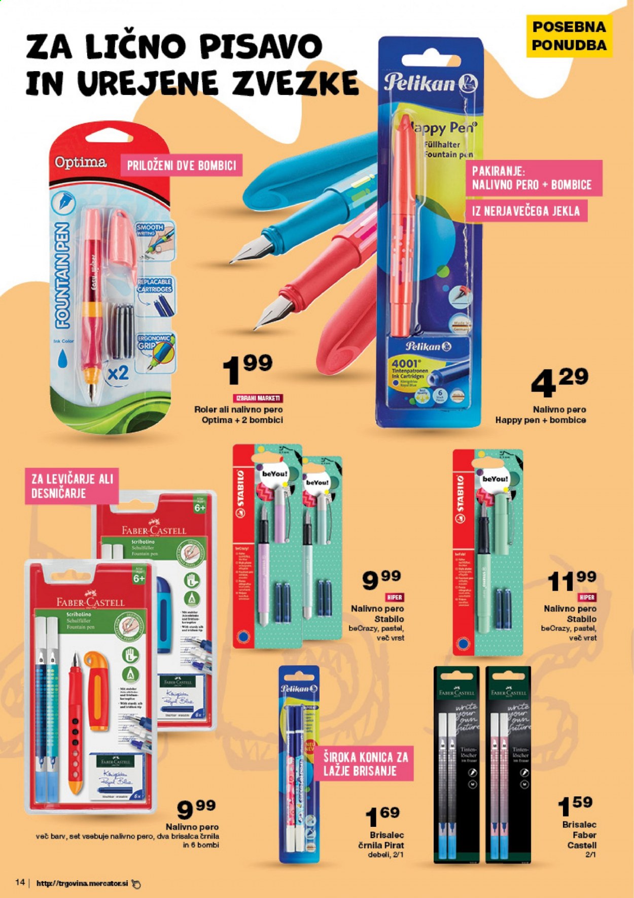 Mercator katalog - 28.7.2021 - 25.8.2021. Stran 14