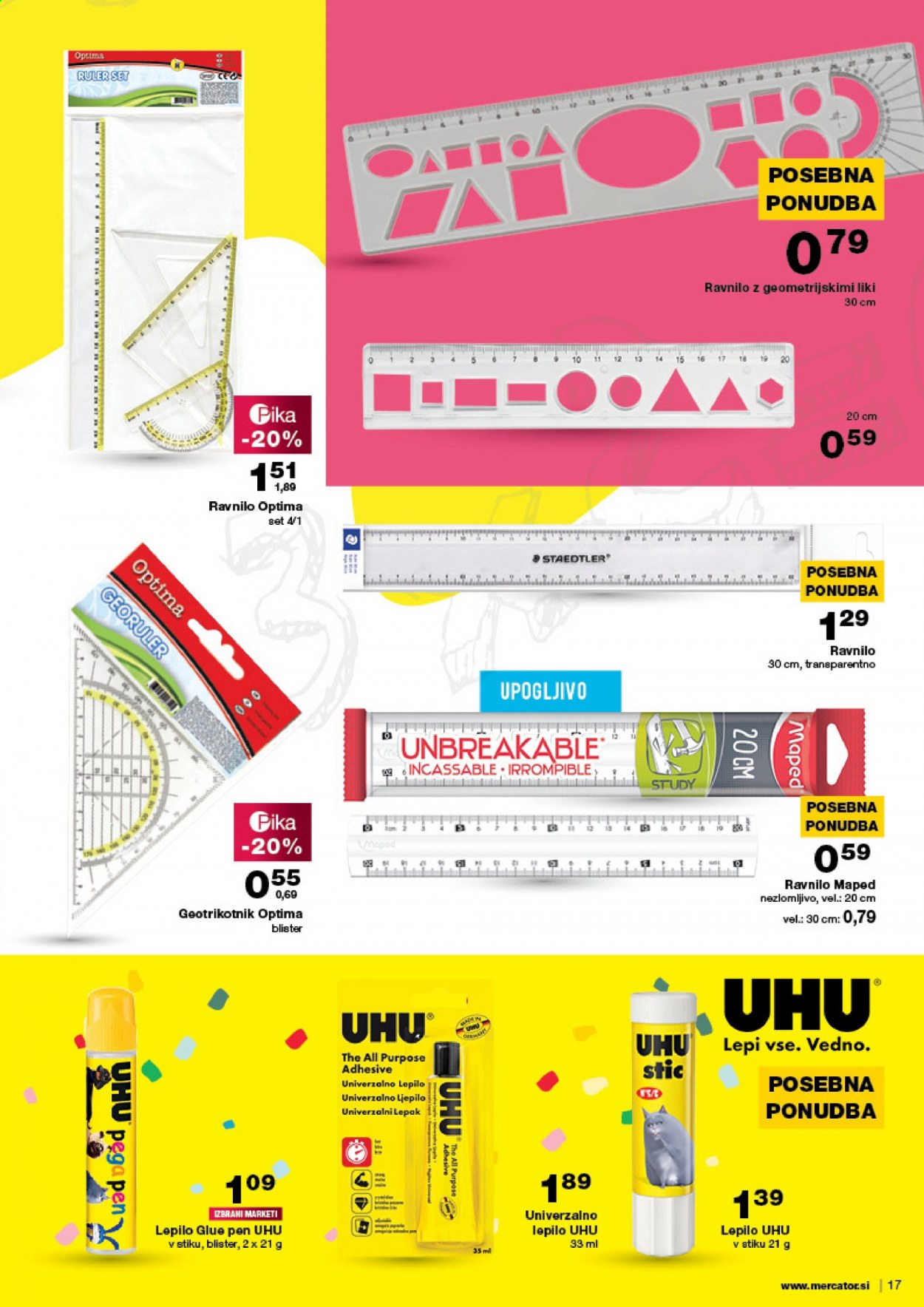 Mercator katalog - 28.7.2021 - 25.8.2021. Stran 17