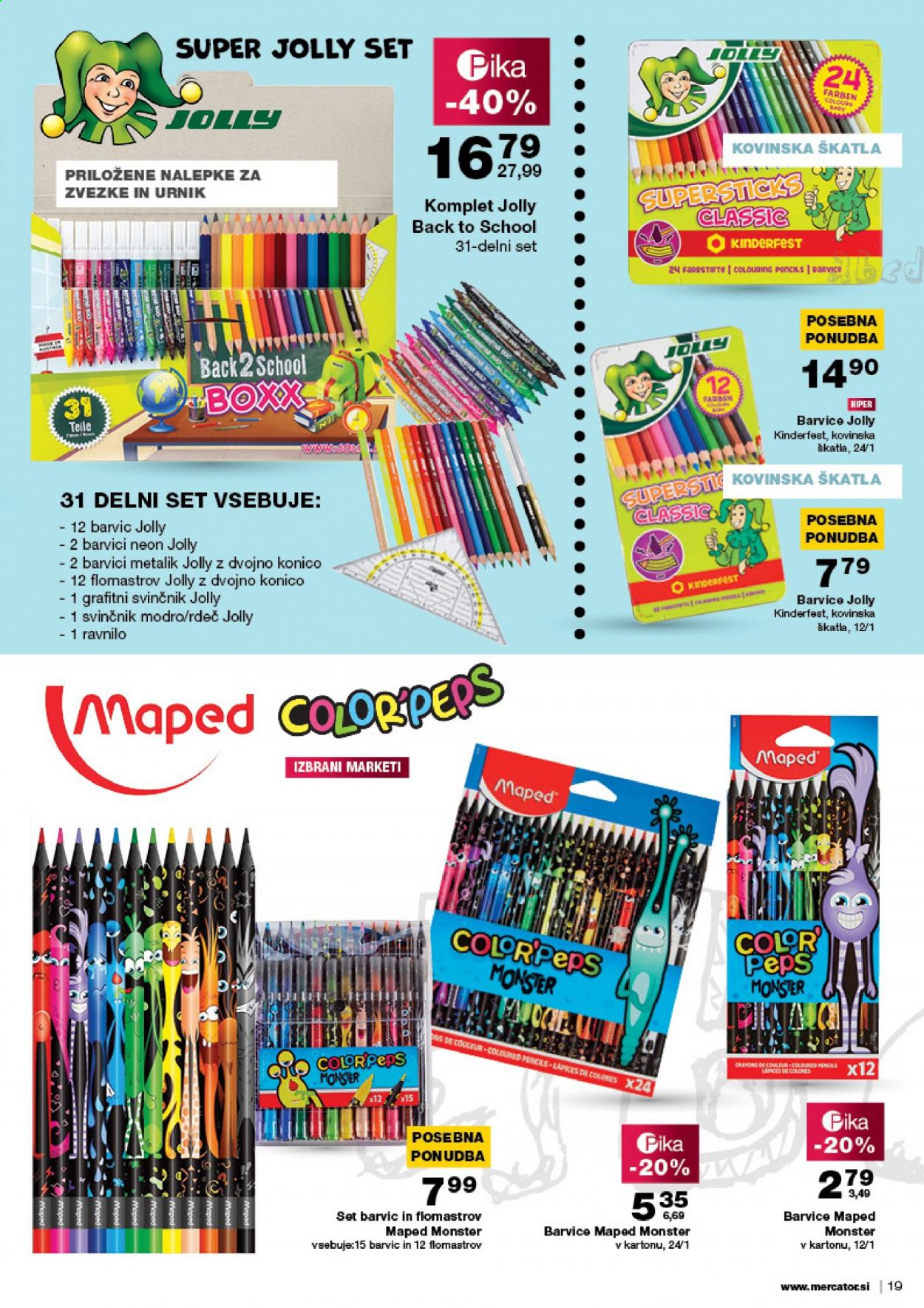 Mercator katalog - 28.7.2021 - 25.8.2021. Stran 19