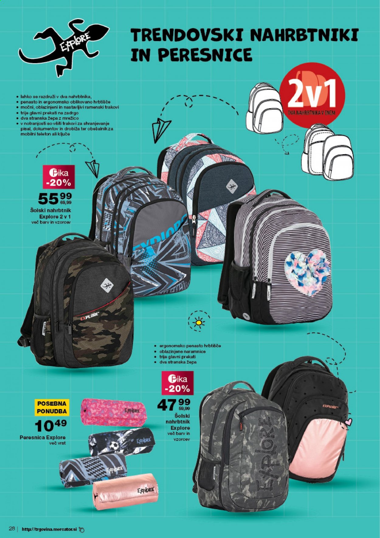 Mercator katalog - 28.7.2021 - 25.8.2021. Stran 28