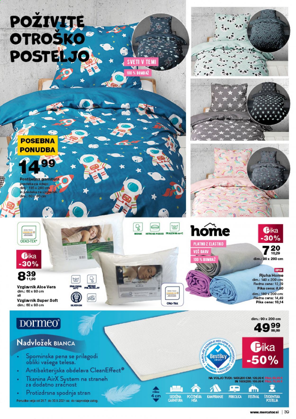 Mercator katalog - 28.7.2021 - 25.8.2021. Stran 39