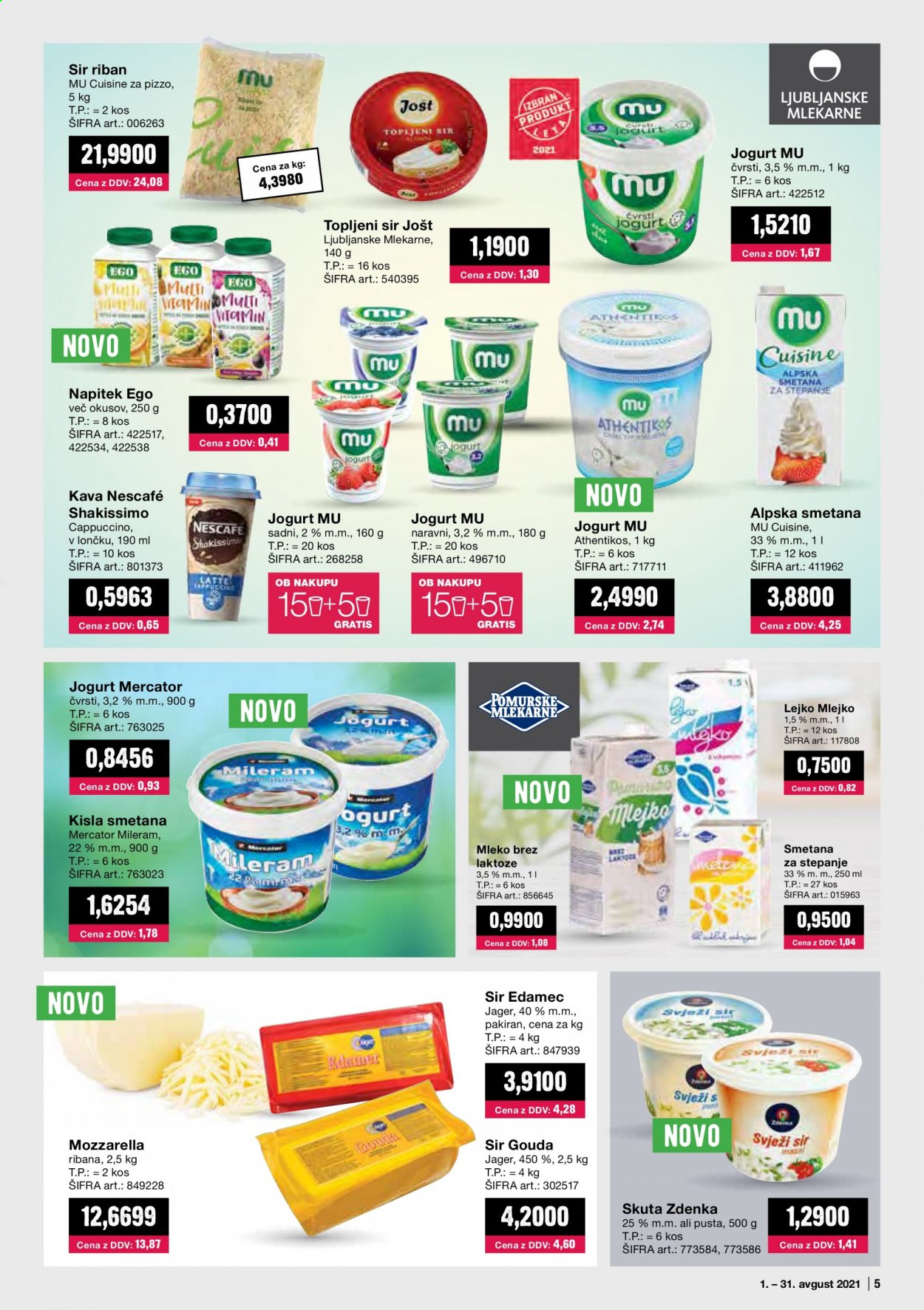 Mercator Cash & Carry katalog - 1.8.2021 - 31.8.2021. Stran 5