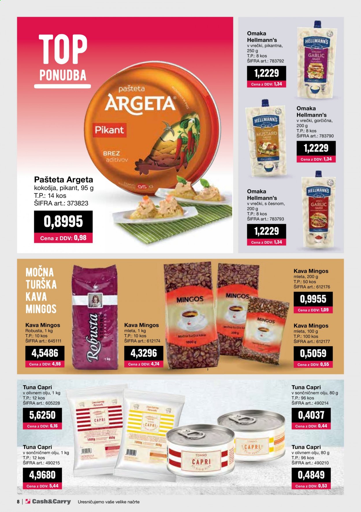 Mercator Cash & Carry katalog - 1.8.2021 - 31.8.2021. Stran 8