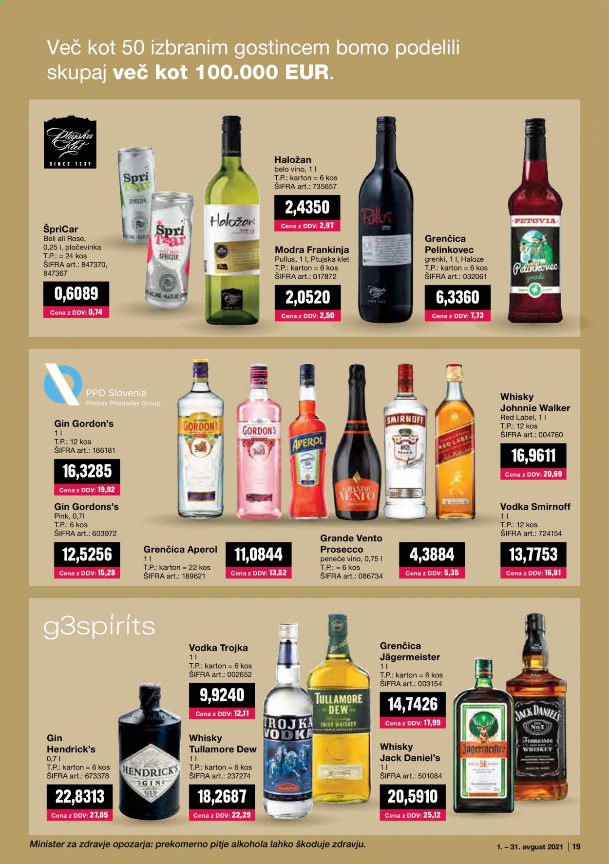 Mercator Cash & Carry katalog - 1.8.2021 - 31.8.2021. Stran 19