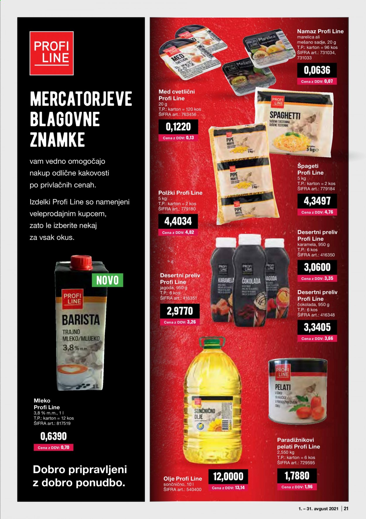 Mercator Cash & Carry katalog - 1.8.2021 - 31.8.2021. Stran 21