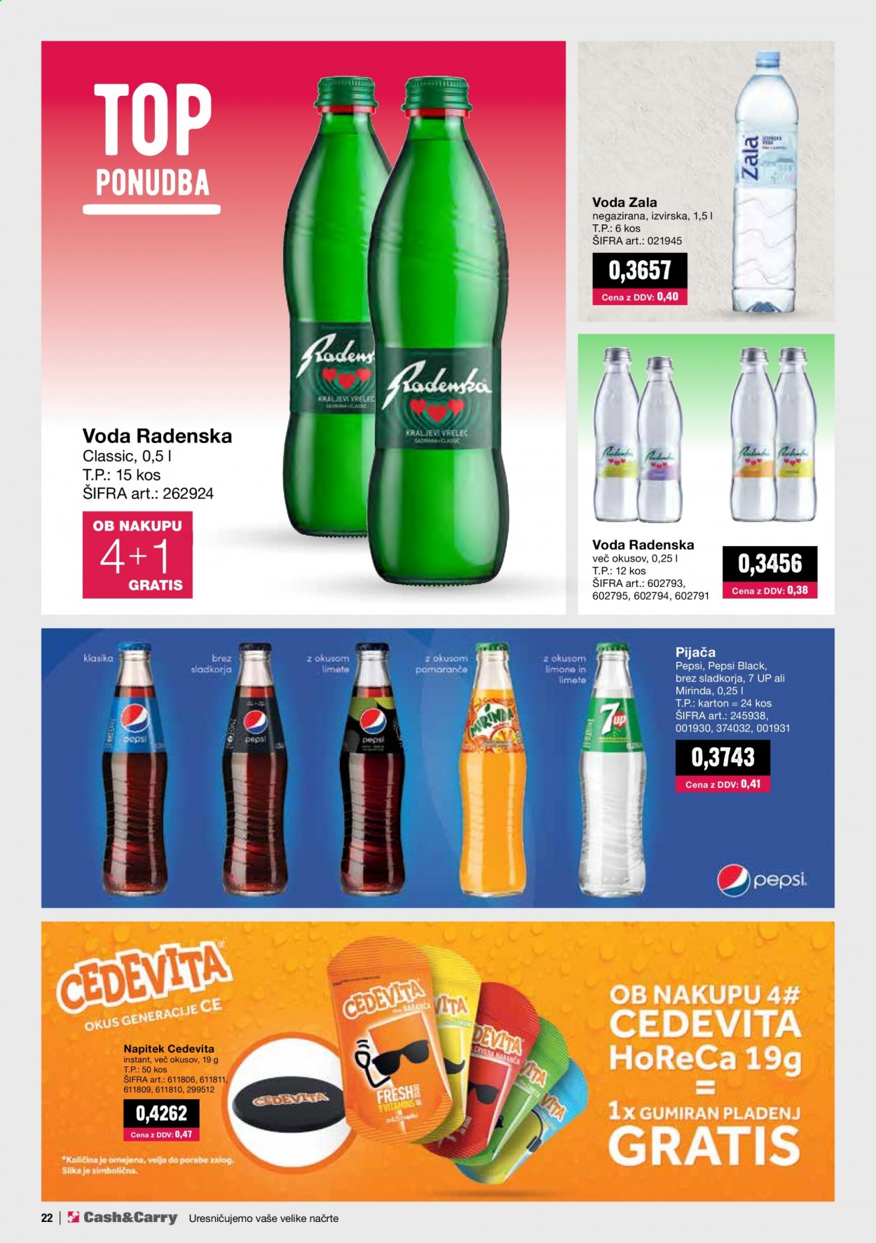 Mercator Cash & Carry katalog - 1.8.2021 - 31.8.2021. Stran 22