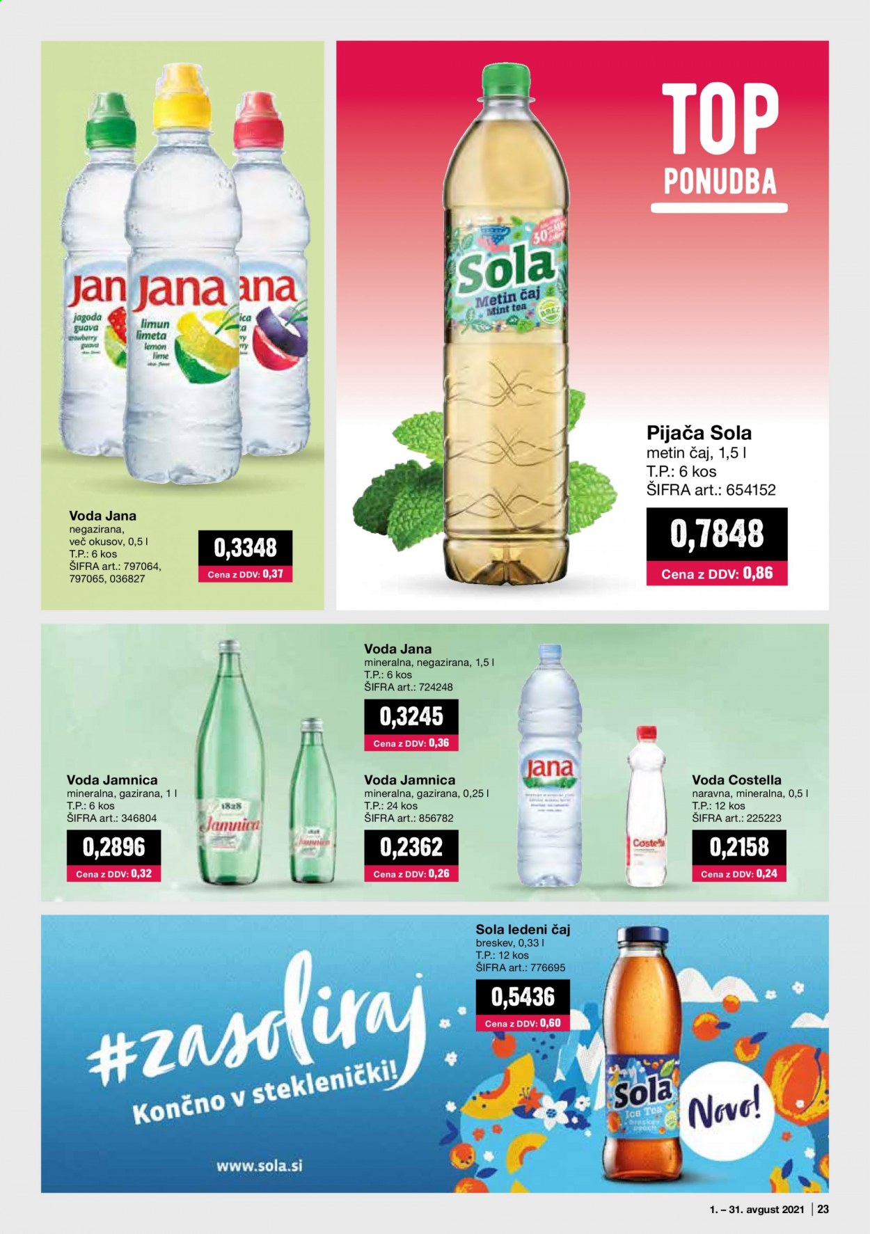 Mercator Cash & Carry katalog - 1.8.2021 - 31.8.2021. Stran 23
