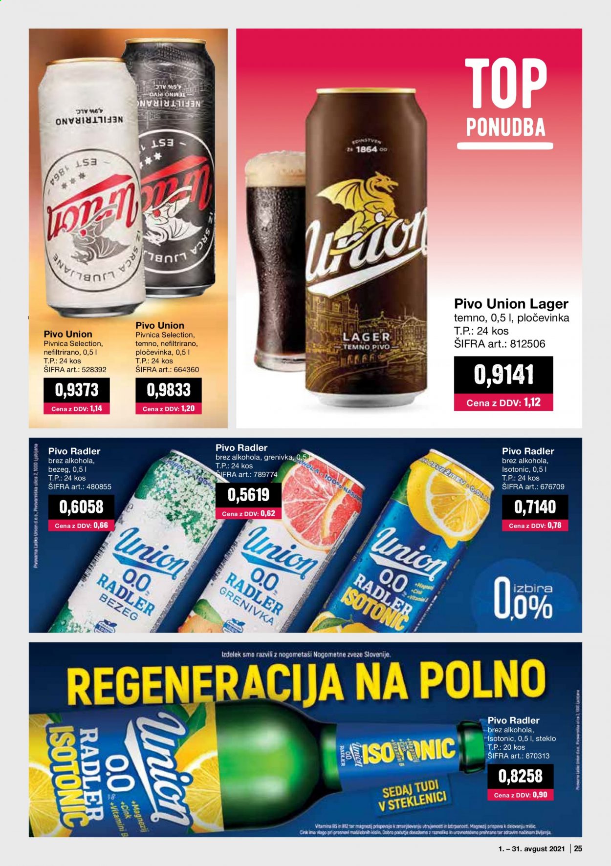 Mercator Cash & Carry katalog - 1.8.2021 - 31.8.2021. Stran 25