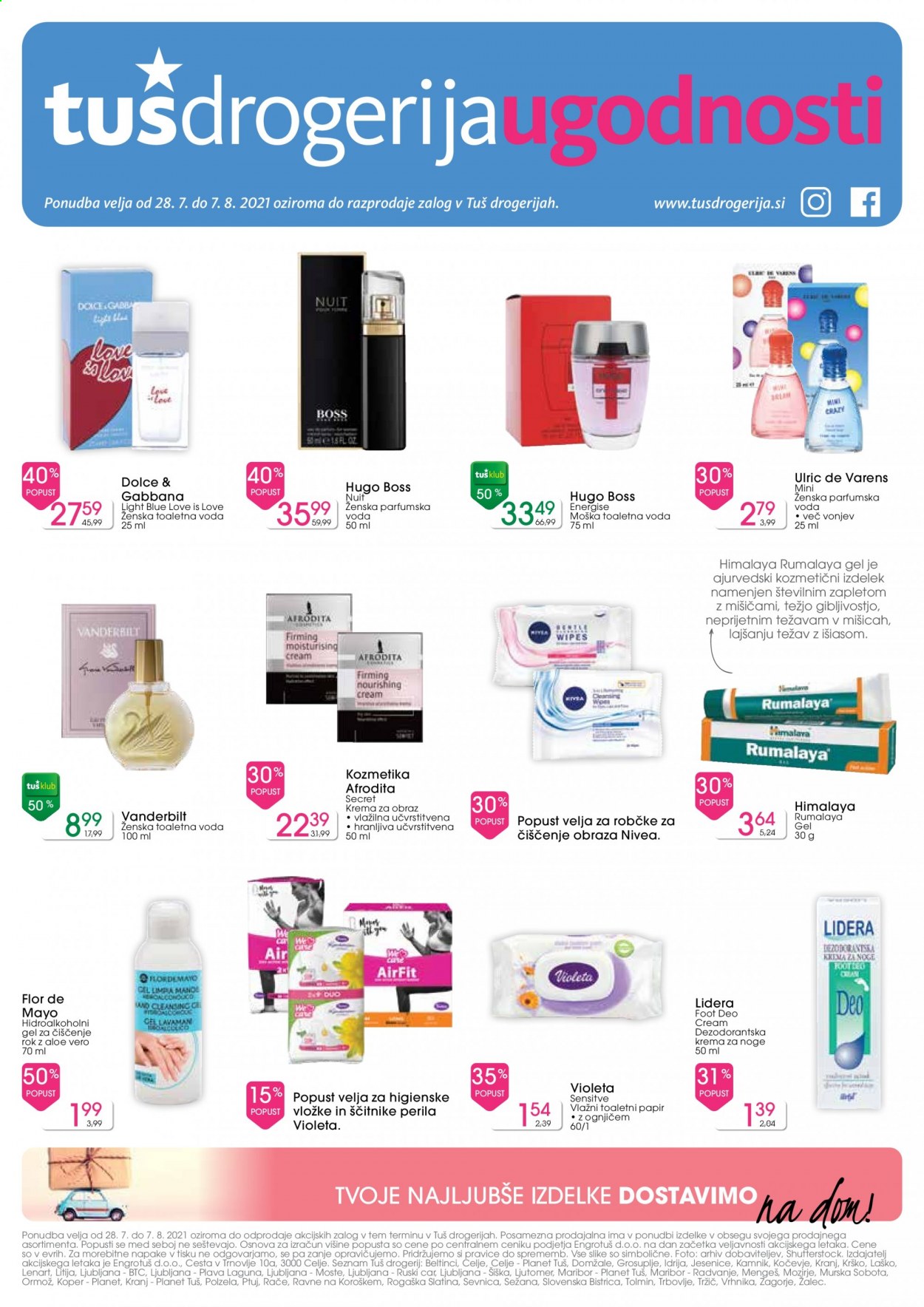 Tuš Drogeria katalog - 28.7.2021 - 7.8.2021. Stran 1