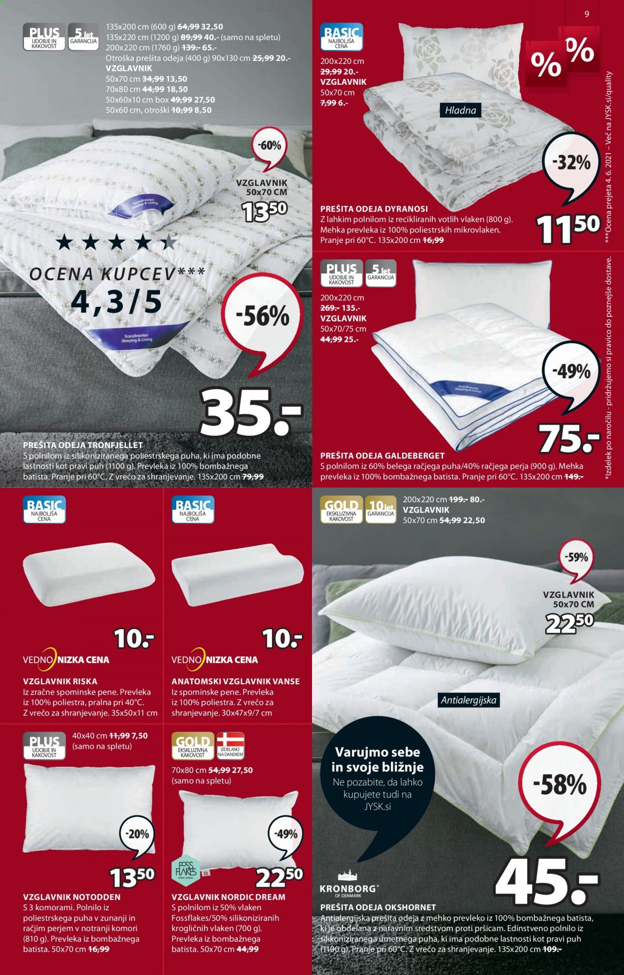 JYSK katalog - 29.7.2021 - 11.8.2021. Stran 9