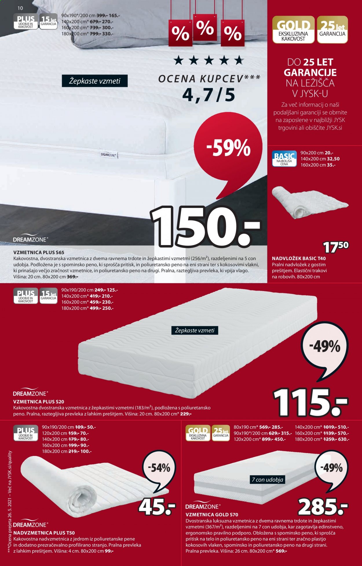JYSK katalog - 29.7.2021 - 11.8.2021. Stran 10