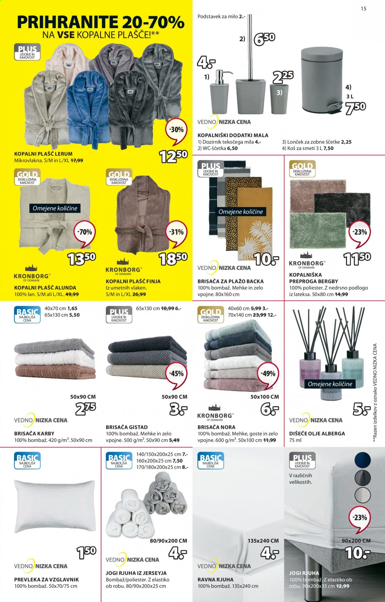 JYSK katalog - 29.7.2021 - 11.8.2021. Stran 15