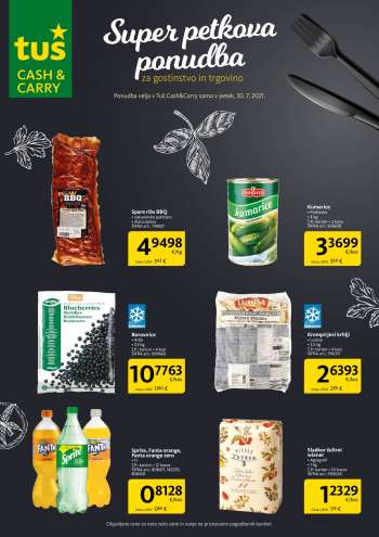 Tuš Cash & Carry katalog - 30.07.2021 - 30.07.2021.