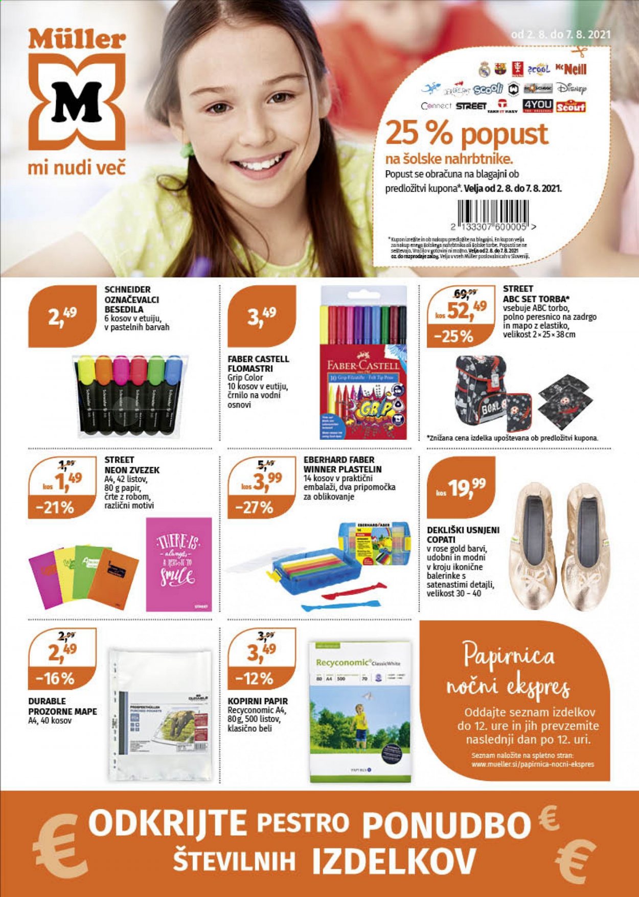Müller katalog - 2.8.2021 - 7.8.2021. Stran 1