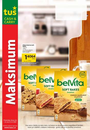 Tuš Cash & Carry katalog - 01.08.2021 - 31.08.2021.
