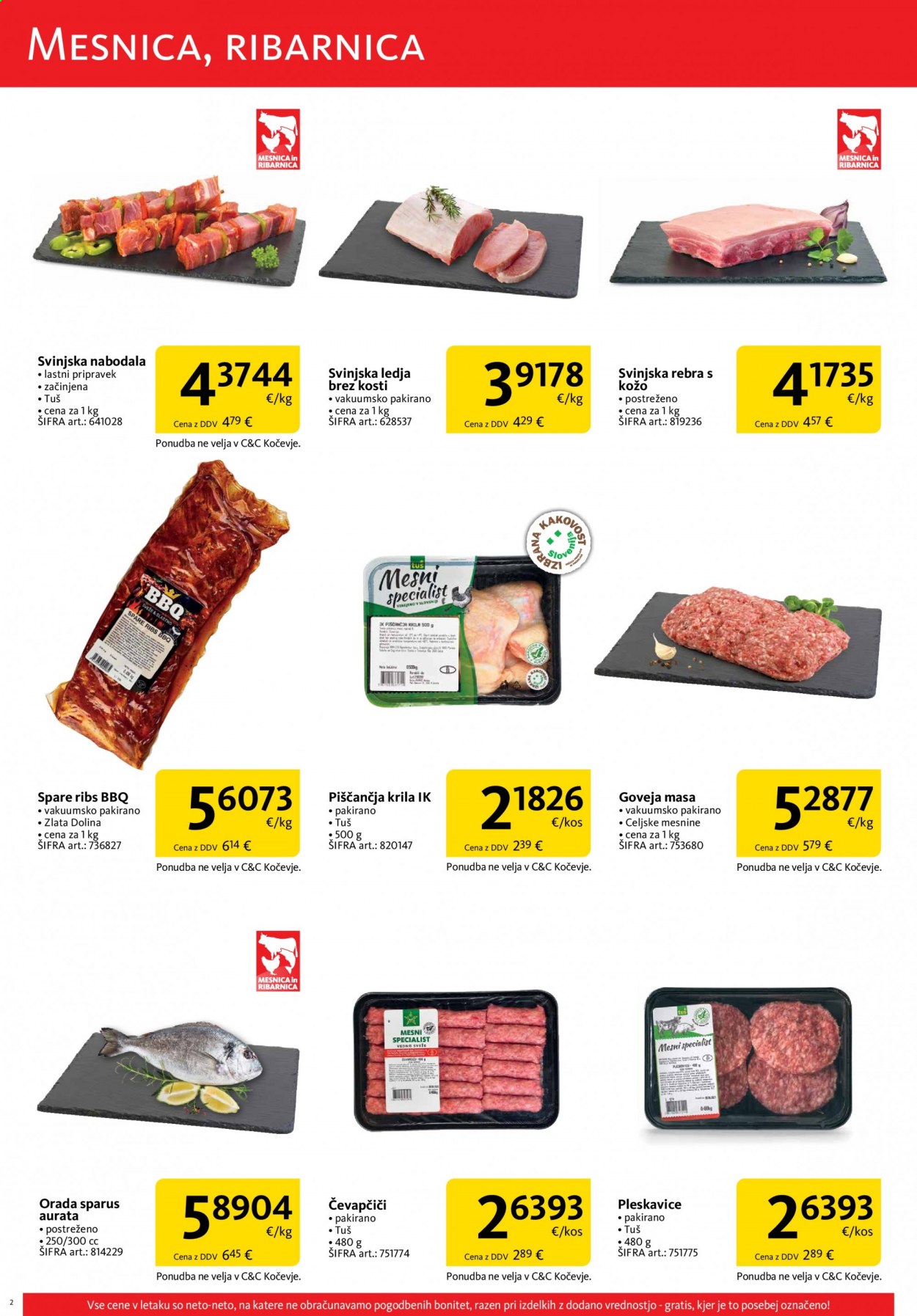 Tuš Cash & Carry katalog - 1.8.2021 - 31.8.2021. Stran 2