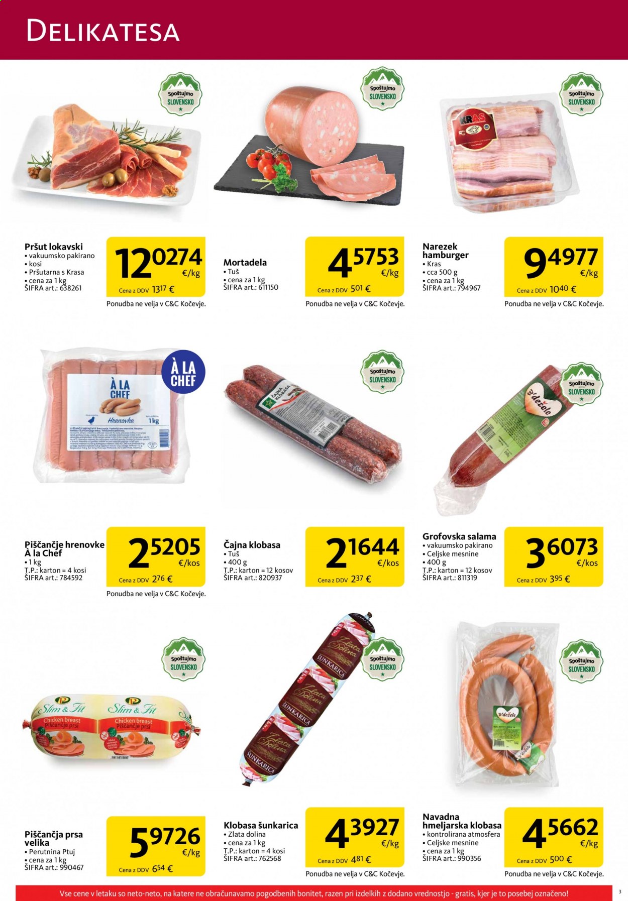 Tuš Cash & Carry katalog - 1.8.2021 - 31.8.2021. Stran 3