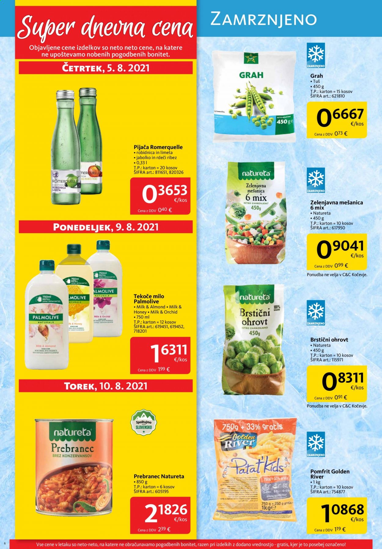 Tuš Cash & Carry katalog - 1.8.2021 - 31.8.2021. Stran 6