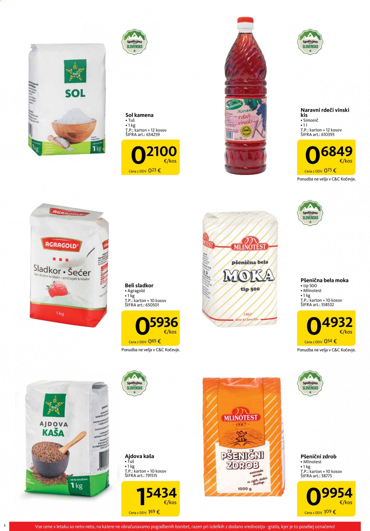 Tuš Cash & Carry katalog - 1.8.2021 - 31.8.2021. Stran 8