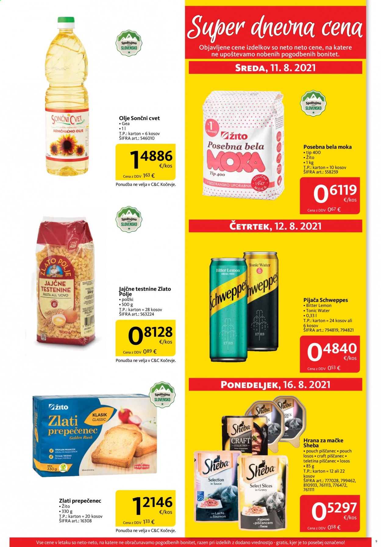 Tuš Cash & Carry katalog - 1.8.2021 - 31.8.2021. Stran 9