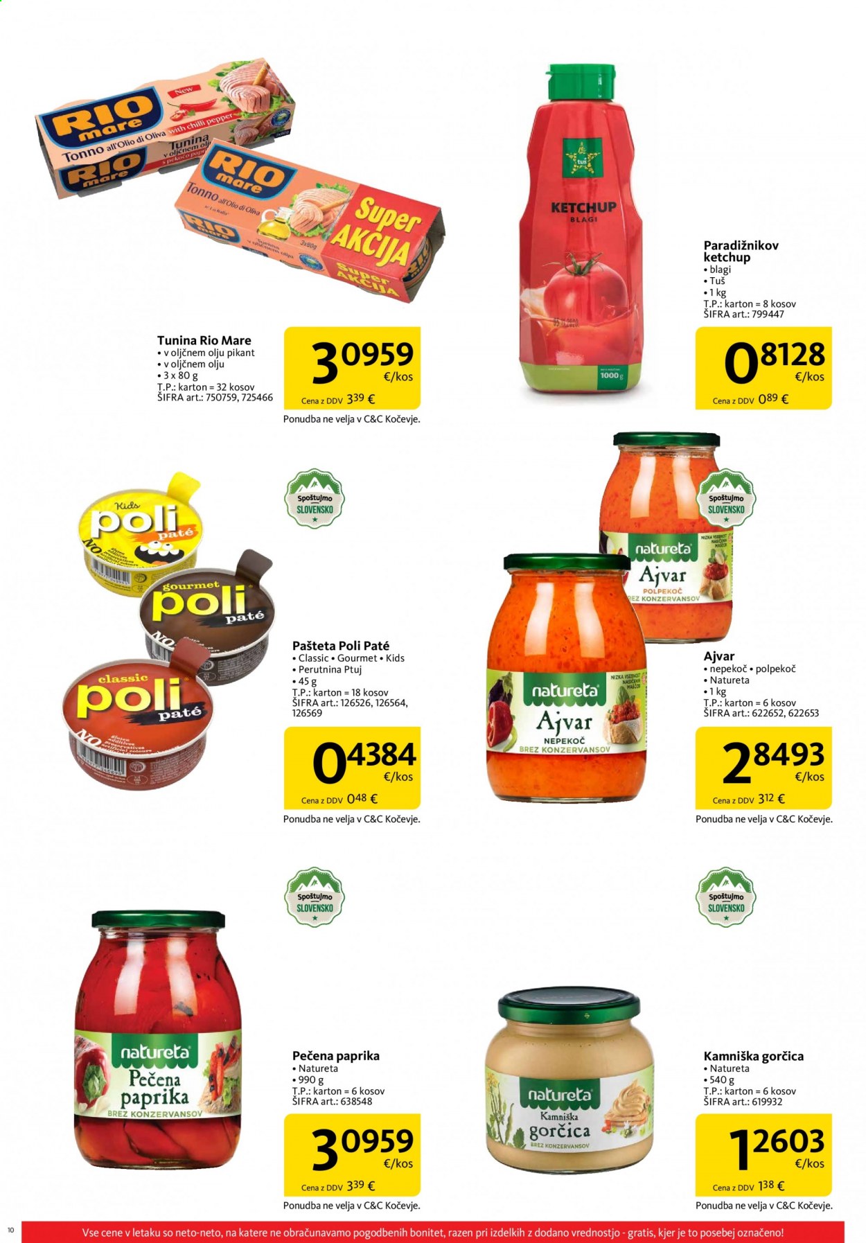 Tuš Cash & Carry katalog - 1.8.2021 - 31.8.2021. Stran 10