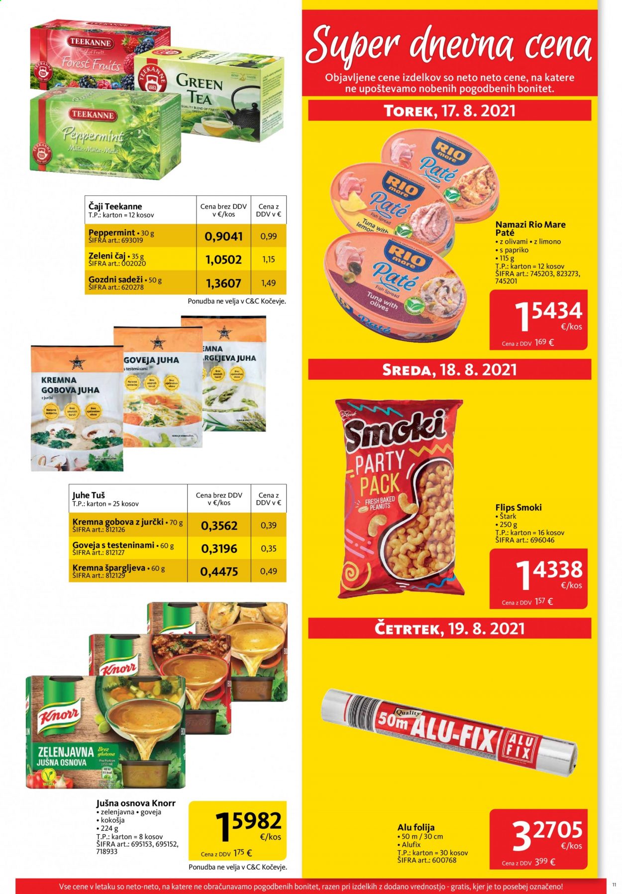 Tuš Cash & Carry katalog - 1.8.2021 - 31.8.2021. Stran 11