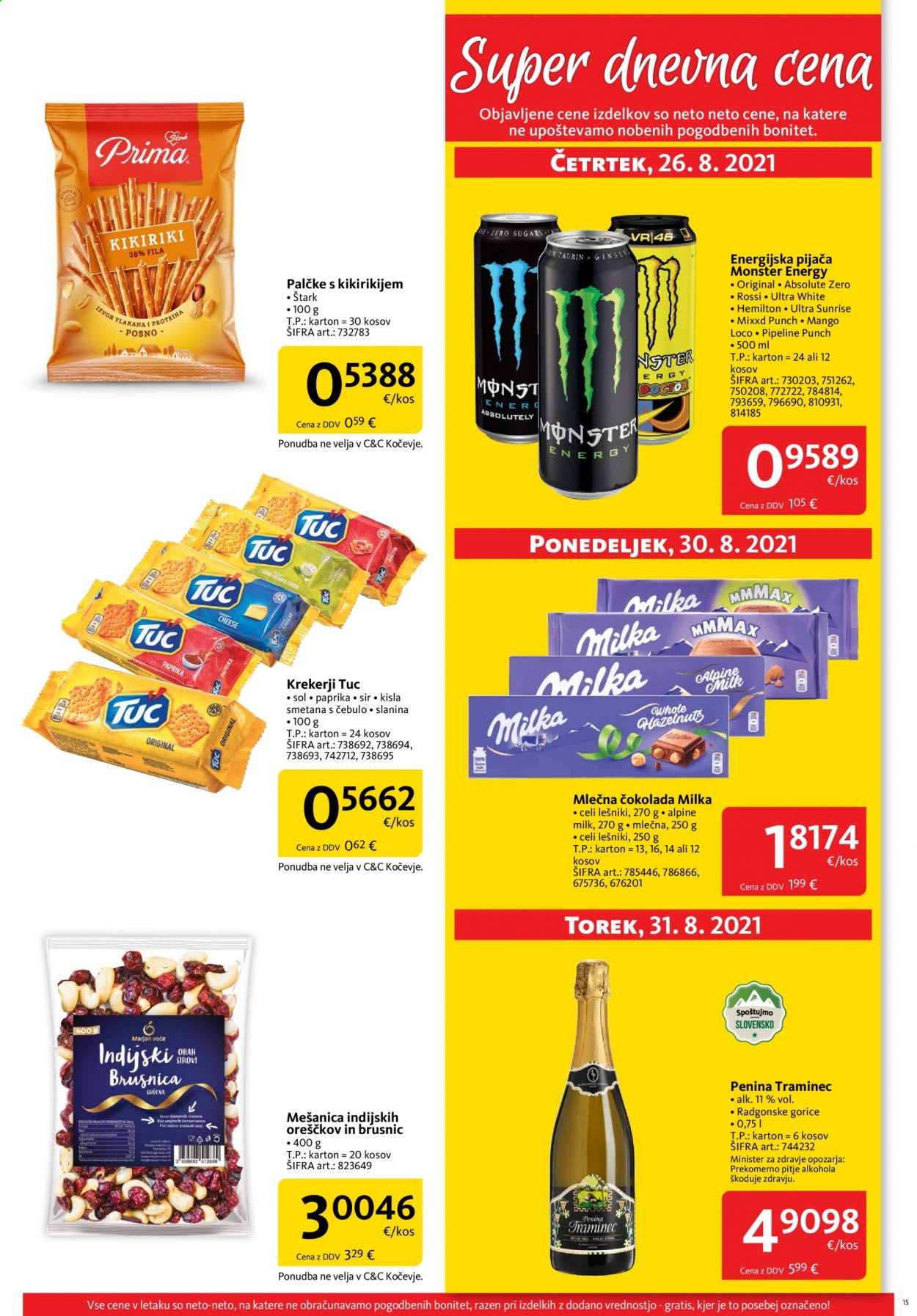 Tuš Cash & Carry katalog - 1.8.2021 - 31.8.2021. Stran 15