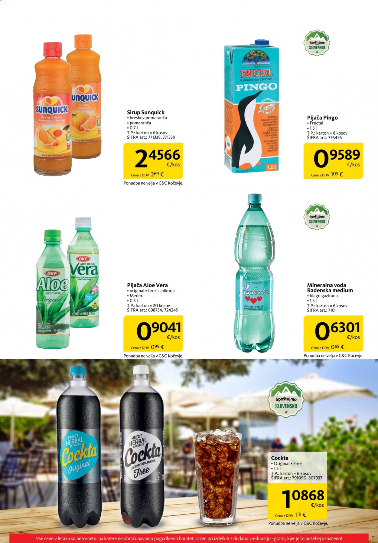 Tuš Cash & Carry katalog - 1.8.2021 - 31.8.2021. Stran 17