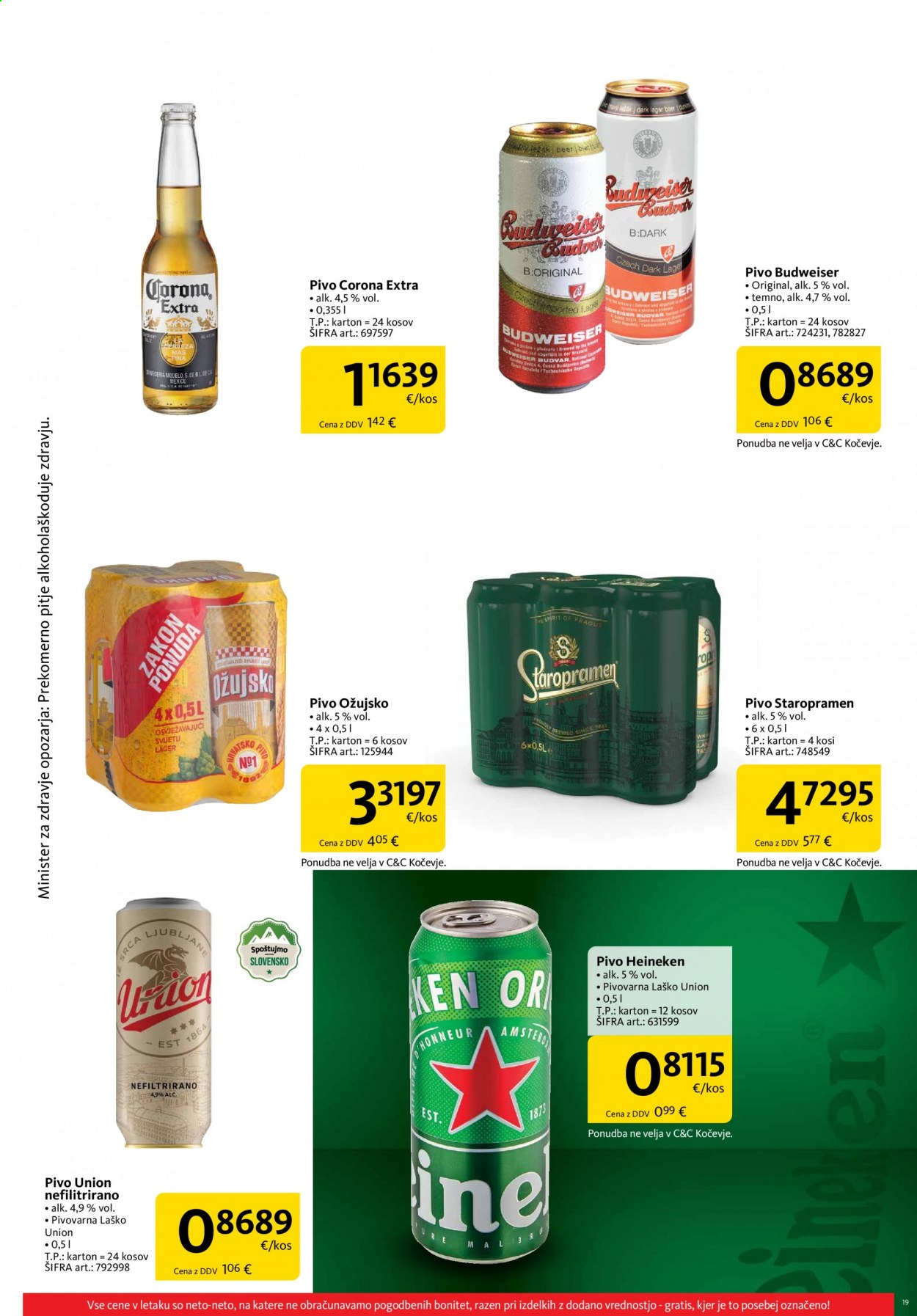 Tuš Cash & Carry katalog - 1.8.2021 - 31.8.2021. Stran 19