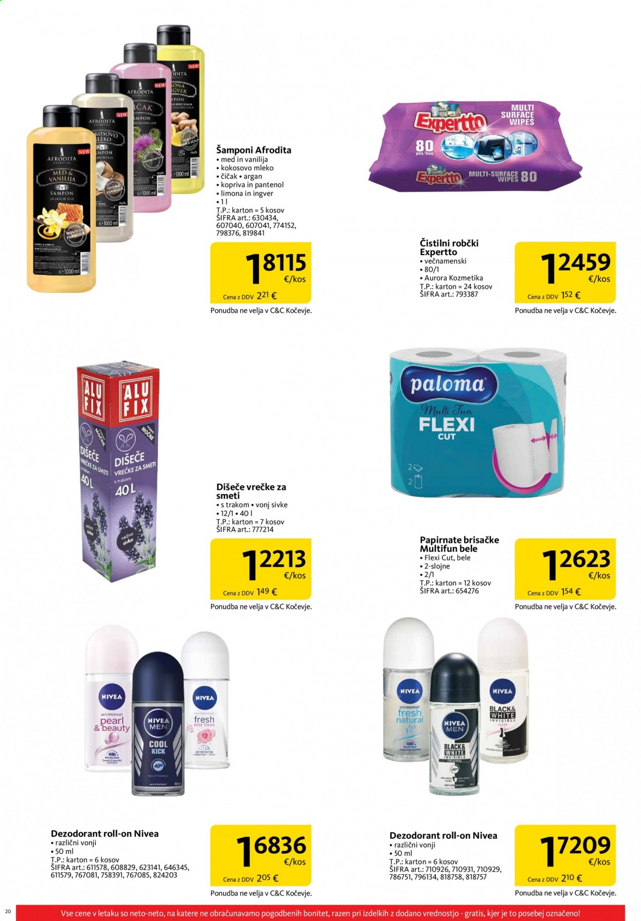 Tuš Cash & Carry katalog - 1.8.2021 - 31.8.2021. Stran 20