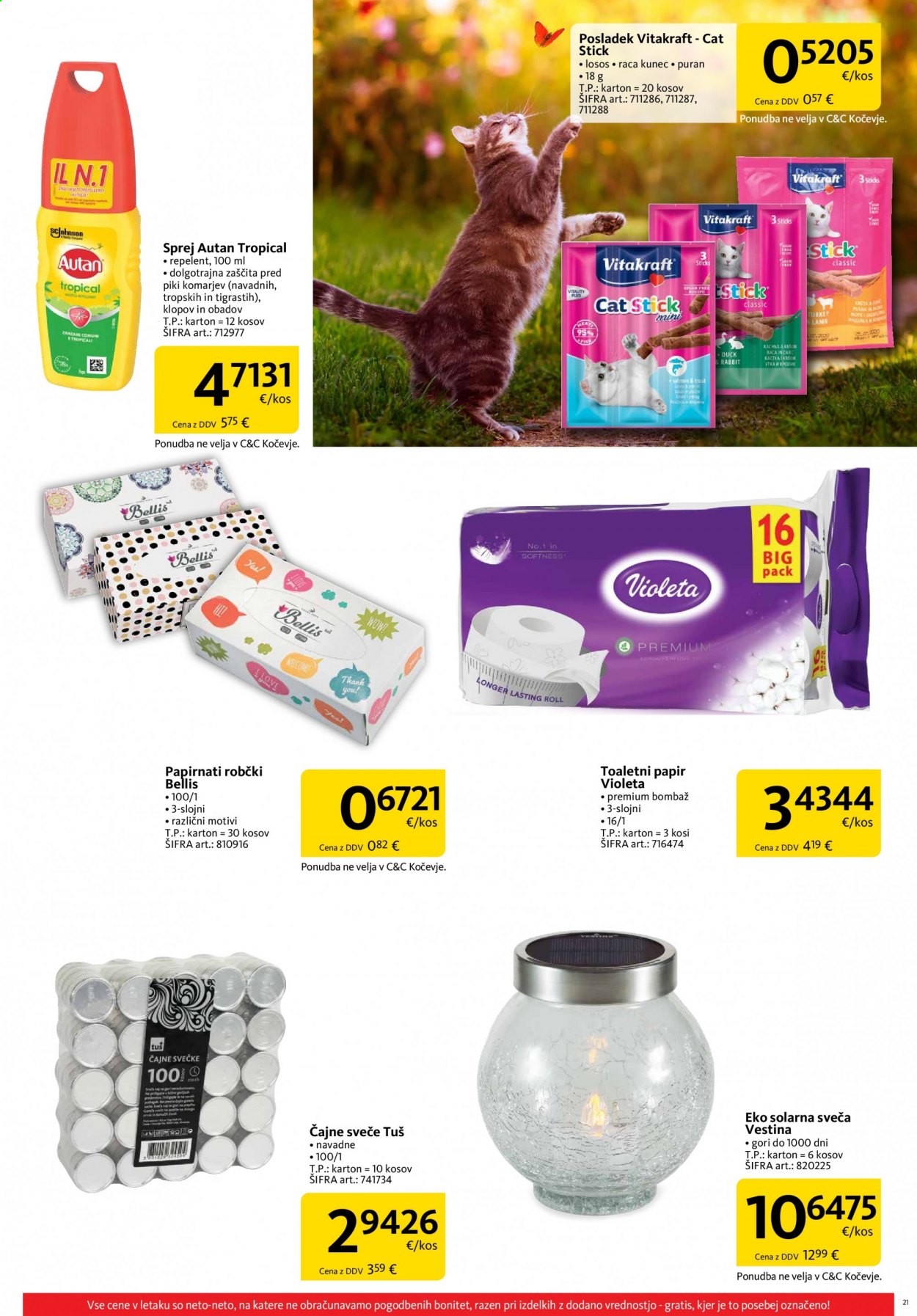 Tuš Cash & Carry katalog - 1.8.2021 - 31.8.2021. Stran 21