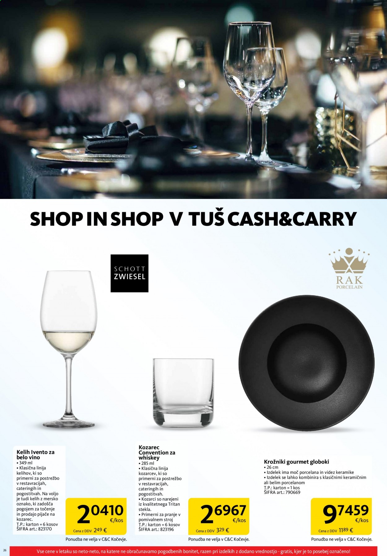 Tuš Cash & Carry katalog - 1.8.2021 - 31.8.2021. Stran 26