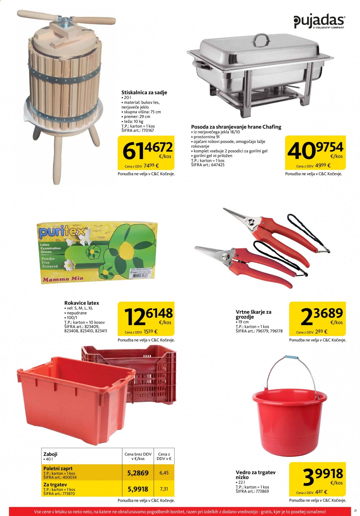 Tuš Cash & Carry katalog - 1.8.2021 - 31.8.2021. Stran 27