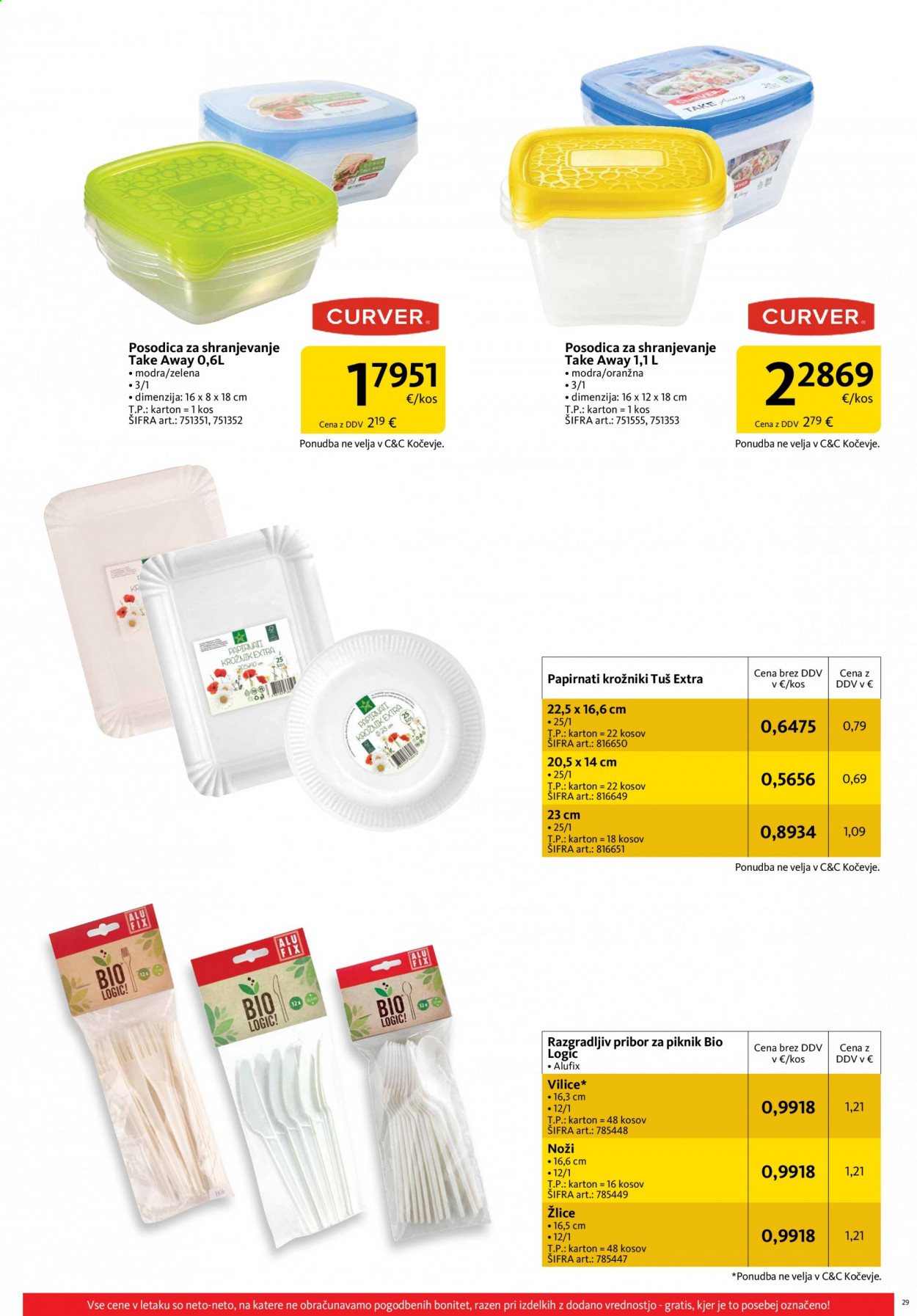 Tuš Cash & Carry katalog - 1.8.2021 - 31.8.2021. Stran 29