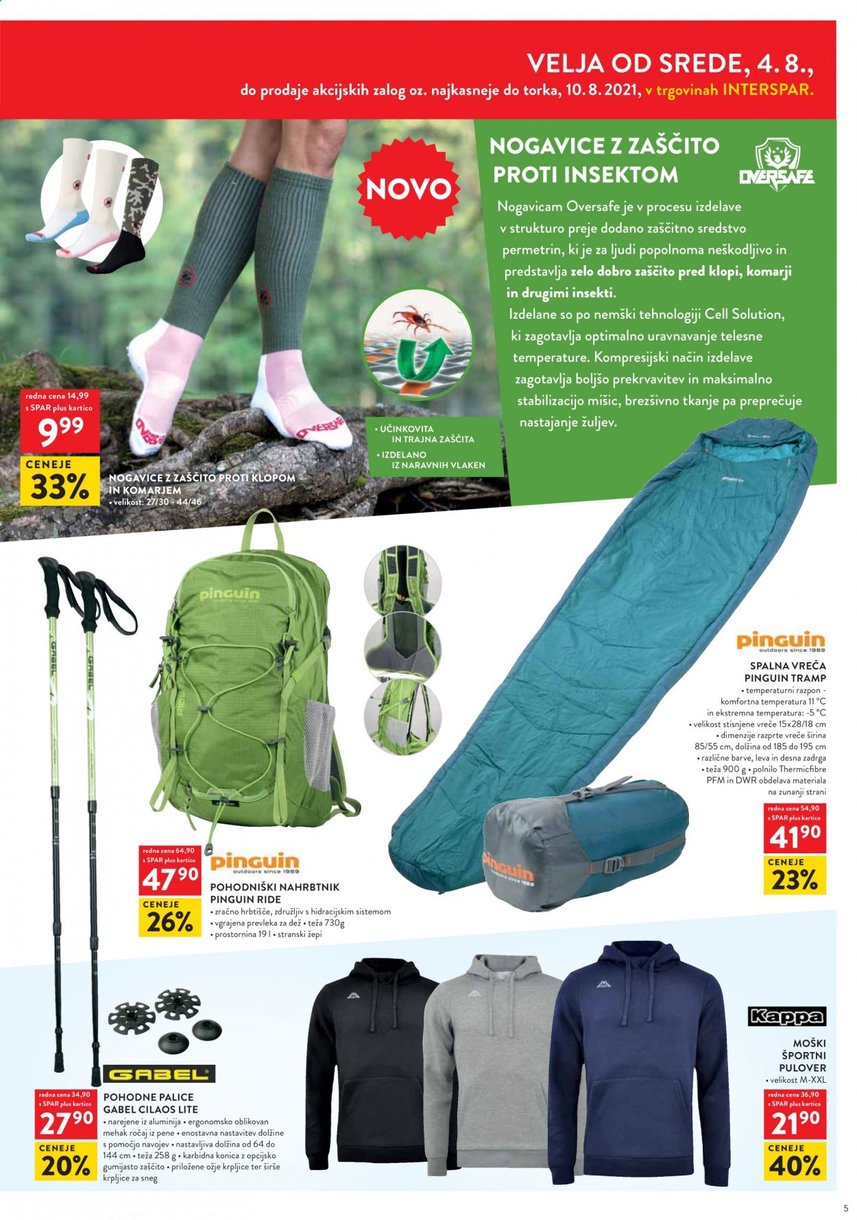INTERSPAR katalog - 4.8.2021 - 10.8.2021. Stran 5